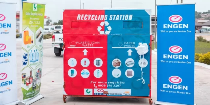 Bins will be at all service stations by end of 2022