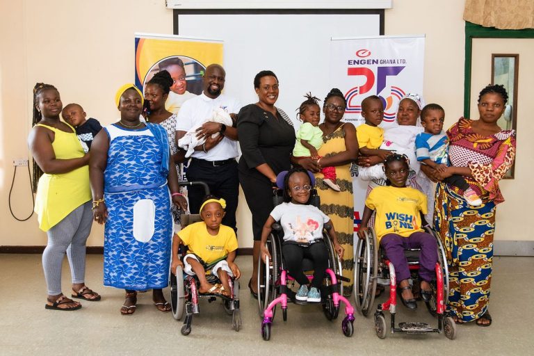 Powering Hope: Engen Ghana Limited Sponsors Osteogenesis Imperfecta Foundation’s May Clinic at the Cape Coast Teaching Hospital.