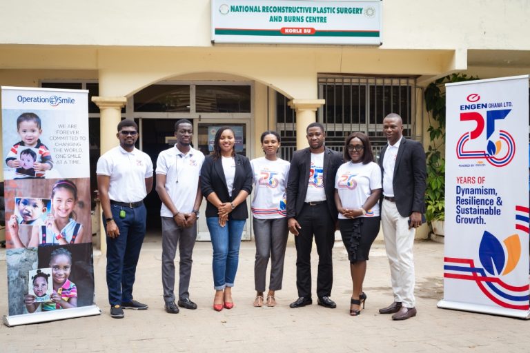 Empowering Lives Through Smiles: Team Engen Ghana’s Visit to Operation Smile Ghana